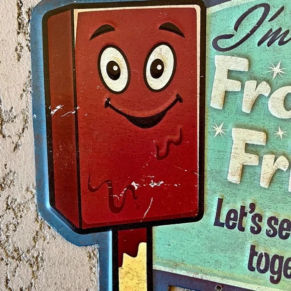 Vintage tin sing 11/13 inch - Picture 2 of 8